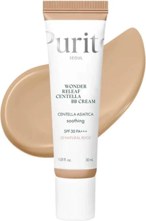 Actual product image Purito Cica Clearing Bb Cream Regenerating Pennywort Cream #23 Natural Beige 30Ml (#23 Natural Beige)