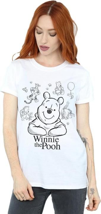 Produktbild Disney Winnie The Pooh Collage Sketch TShirt (5XL)