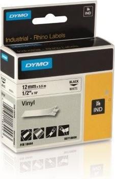 Produktbild Dymo 18444 Vinylband (1.20 cm, Schwarz)
