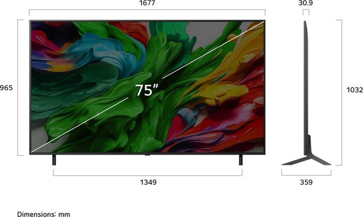 Immagine prodotto LG 75QNED85A6C (75", QNED85, QNED, 4K, 2025)