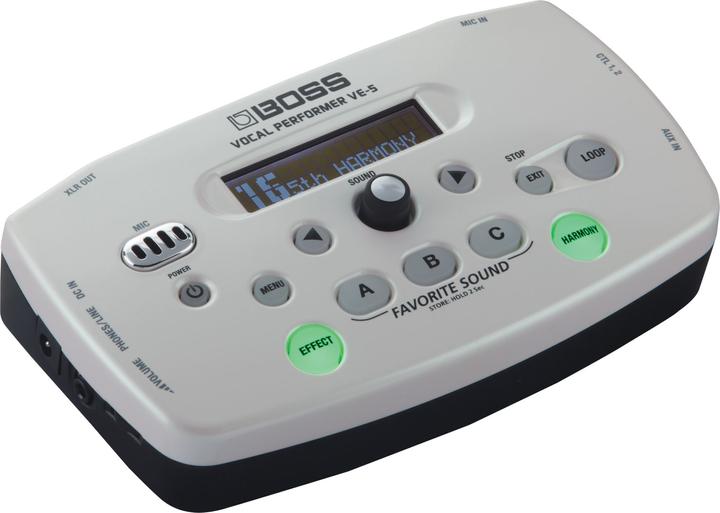 BOSS VE- 5 Vocal Processor (Ritardo (eco), Riverbero (riverbero))