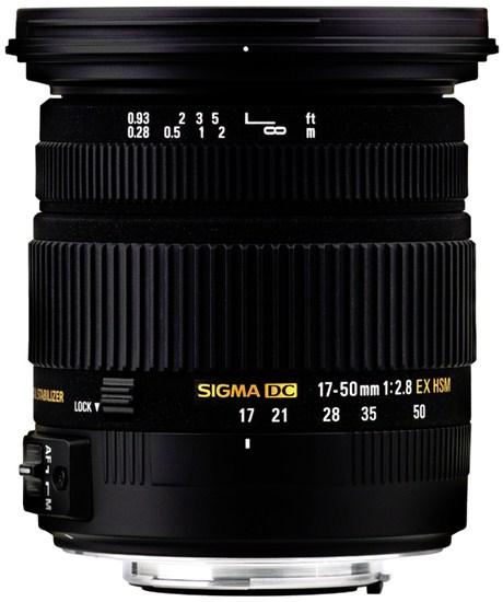 Image du produit Sigma 17-50mm, f/2.8 EX DC OS HSM, Nikon F DX (Nikon F, APS-C / DX)