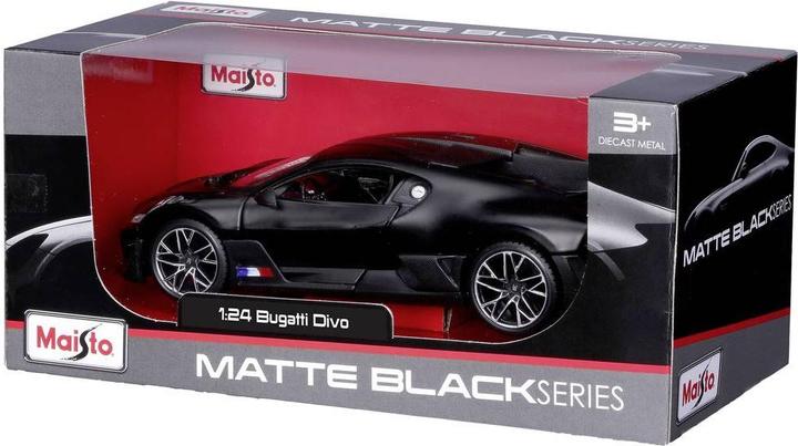 Image du produit Maisto Bugatti Divo 1/24 noir mat