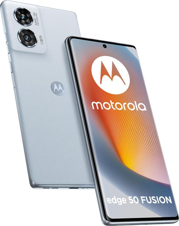 Actual product image Motorola Edge 50 Fusion (256 GB, Marshmallow Blue, 6.70", Dual SIM, 50 Mpx, 5G)