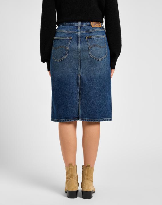 Actual product image Lee Denim skirt Midi Skirt (27)