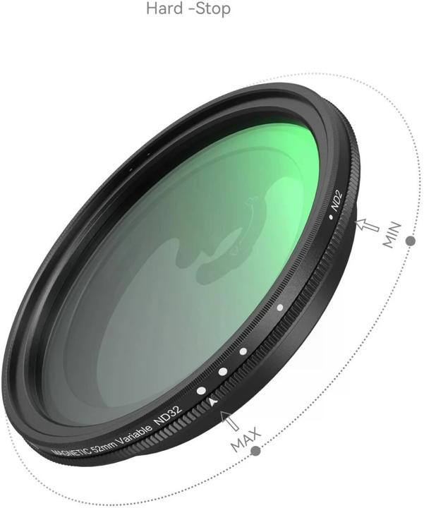 SmallRig MagEase Magnetic VND Filter Kit (52 mm, Polarisationsfilter)