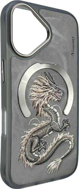 Produktbild Nimmy Dragon MagSafe case for iPhone 16 grey (Apple iPhone 16)