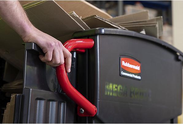 Image du produit Rubbermaid Collecteur de déchets mobile Mega BRUTE®, capacité 400 l, h x l x p 1080 x 700 x (400 l)
