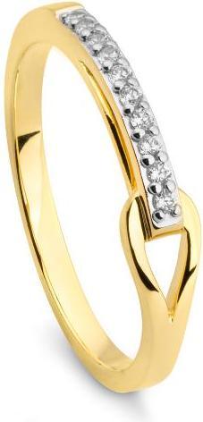Breuning RING - BRILL. 0,10 Ct. H/si (51, 750/18 K Gold)
