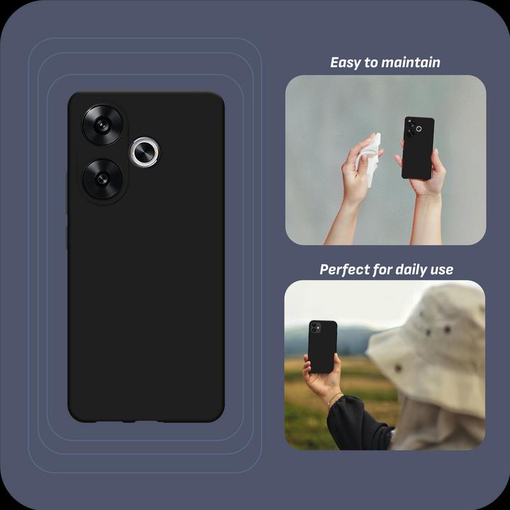 Actual product image Cazy Soft TPU protective cover (Xiaomi Poco F6)