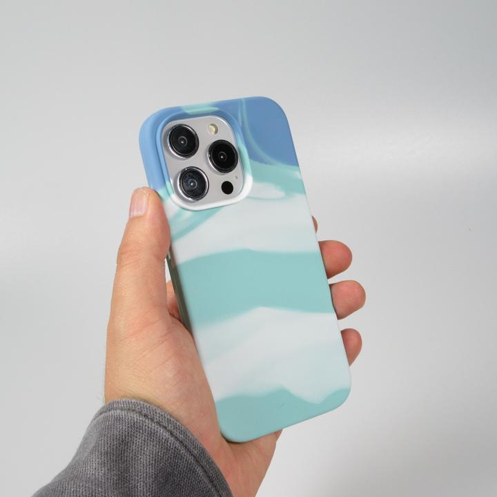 Immagine prodotto PhoneLook Cover Gel Soft touch strisce lisce /turchese (Apple iPhone 14 Pro Max)