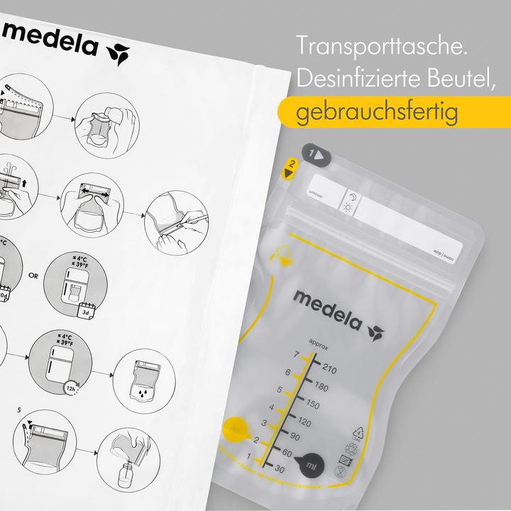 Produktbild Medela Easy Pour Muttermilchbeutel x50