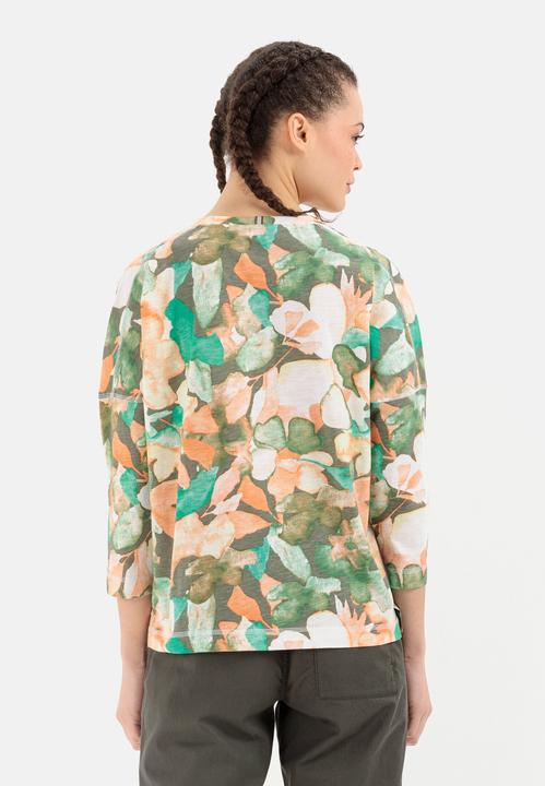 Actual product image Camel Active T-shirt with all-over print in organic cotton (M)