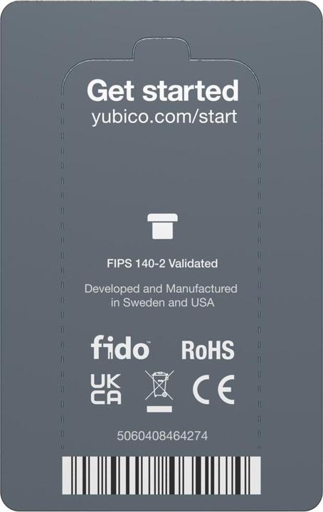 Produktbild Yubico YubiKey 5C Nano - USB-C
