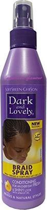 Produktbild Dark & Lovely Dark and Lovely Braid Spray Conditioning with Apricot Oil for Braids and Natural Hair 250ml (250 ml)