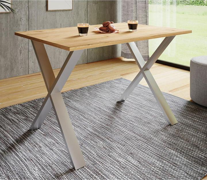 Actual product image Ebuy24 Dining table XonaX decor (110 x 80 x 76 cm)