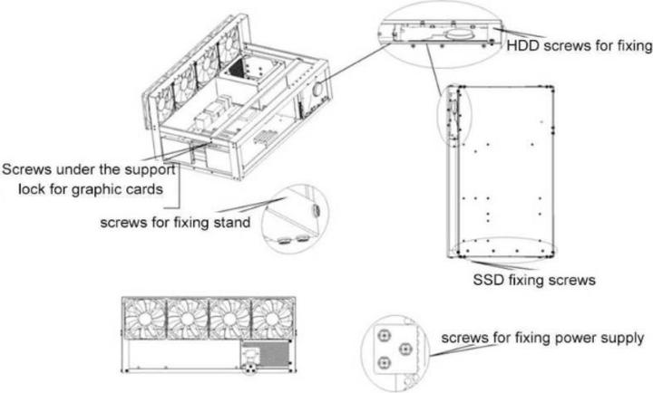 Image du produit PowerGuard GPU Mining Rig Case
