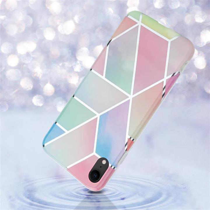 Immagine prodotto Cadorabo IMD TPU Colourful Marble Cover (Apple iPhone XR)