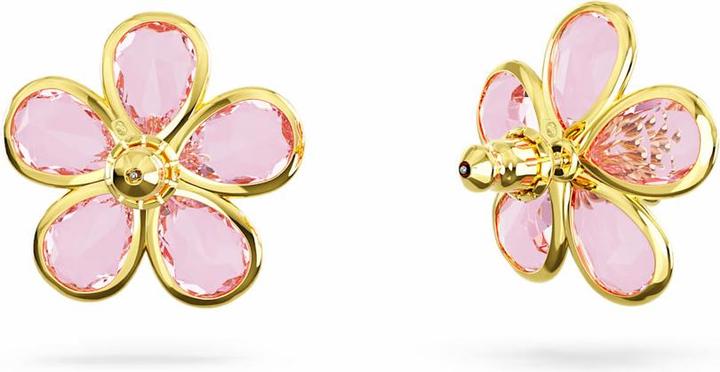 Image du produit Swarovski Florere Clou d'oreille Fleur Rose Or (Métal Swarovski)