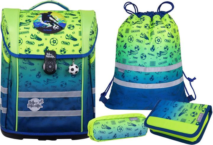 Mc Neill Perfecto Schulranzen-Set 5-teilig (22 l)