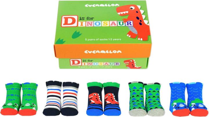 Actual product image Cucamelon Dippy the Dinosaur (5-pack, One size)