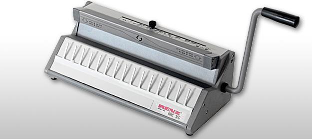 Renz WBS 360 Macchina di chiusura per filo ad anello (pettine) (Fissaggio a filo)