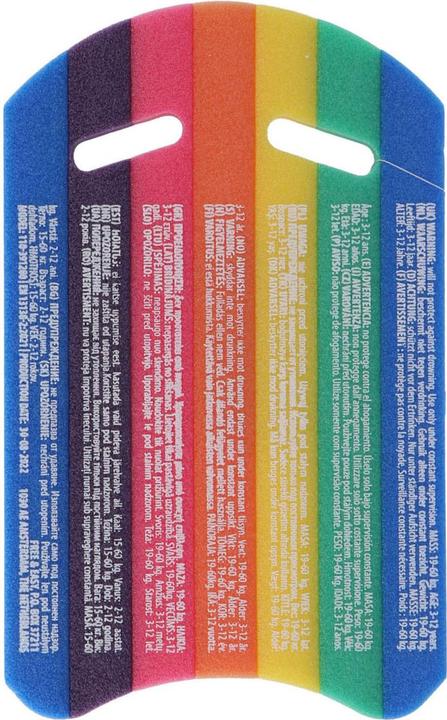 Image du produit Planche de natation arc-en-ciel, 48x30cm