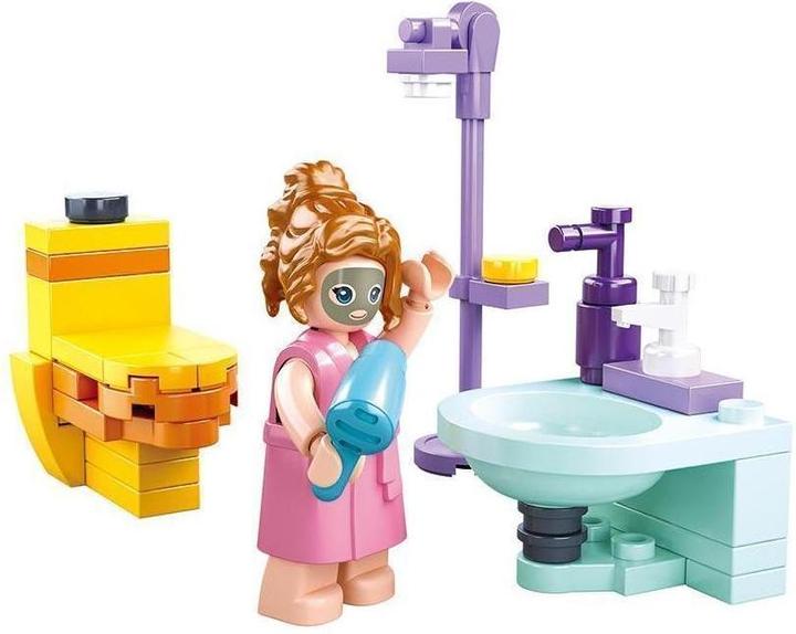 Image du produit Sluban SL07186 - Mini kit de construction salle de bain