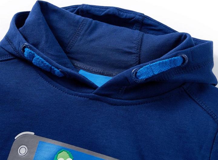 Produktbild VidaXL Kinder-Kapuzenpullover Dunkelblau 140,Material: 92 (140)
