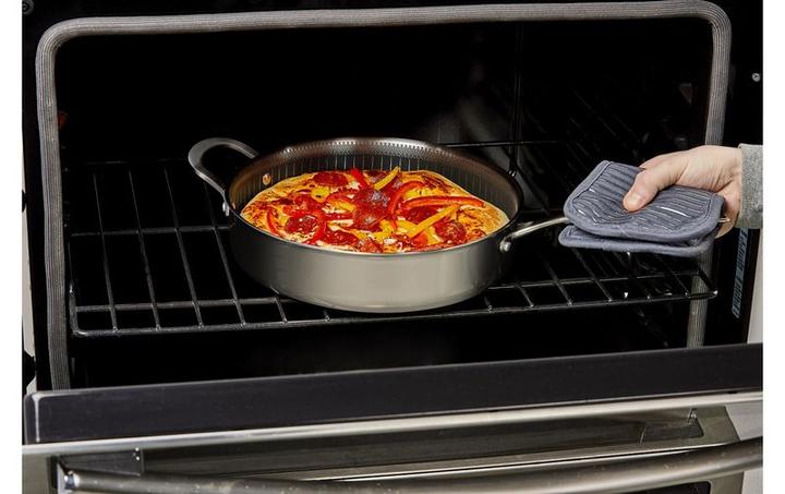 Actual product image Livington Titanium Pan (28 cm, Frying pan, Stainless steel, Aluminium)