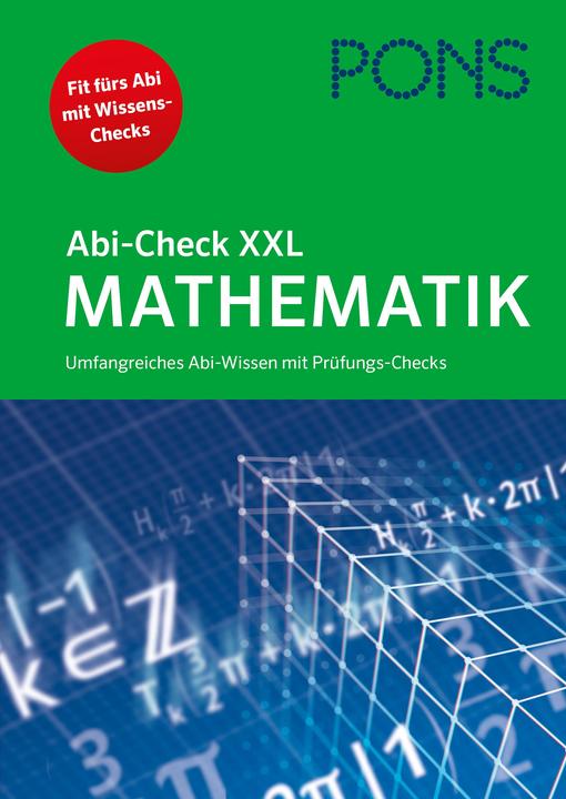 Produktbild PONS Abi-Check XXL Mathematik (Deutsch, 2024)