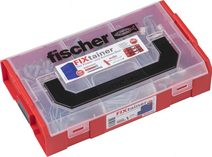 Actual product image Fischer 030189 SK SB card, contains SX 5 x 25 dowel, 20 x chipboard screw 4 x 30 (200 pcs.)
