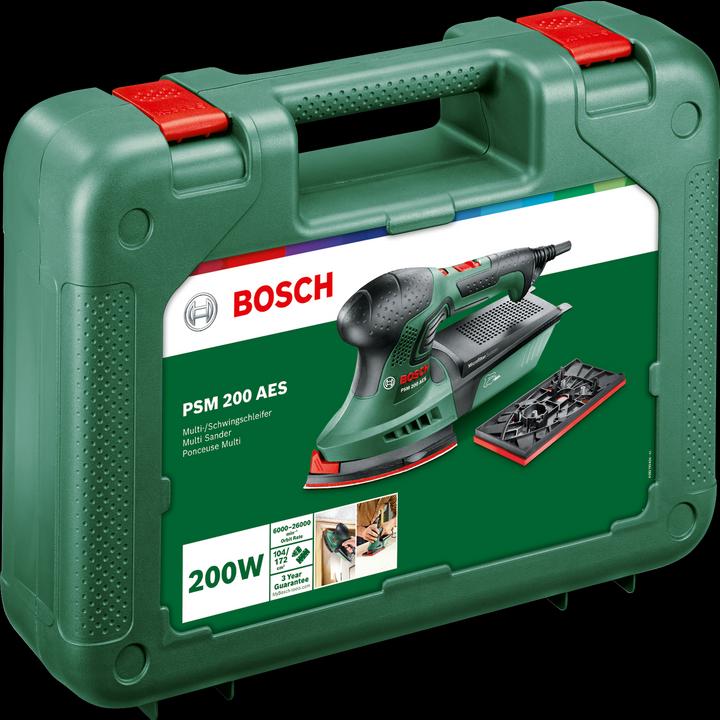 Actual product image Bosch Home & Garden Psm 200 Aes (Sander, Multi sanders, 200 W)