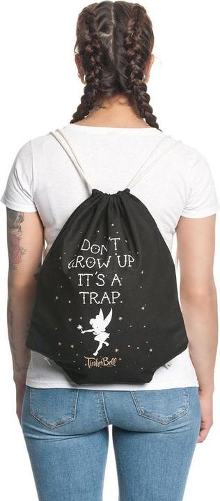 Cinereplicas Peter Pan “Tinkerbell – Don’t Grow Up” Gym Bag