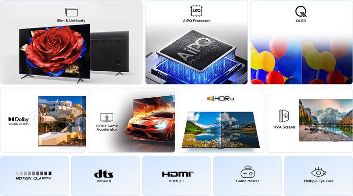 Produktbild TCL 75P79K (75", QLED, 4K)