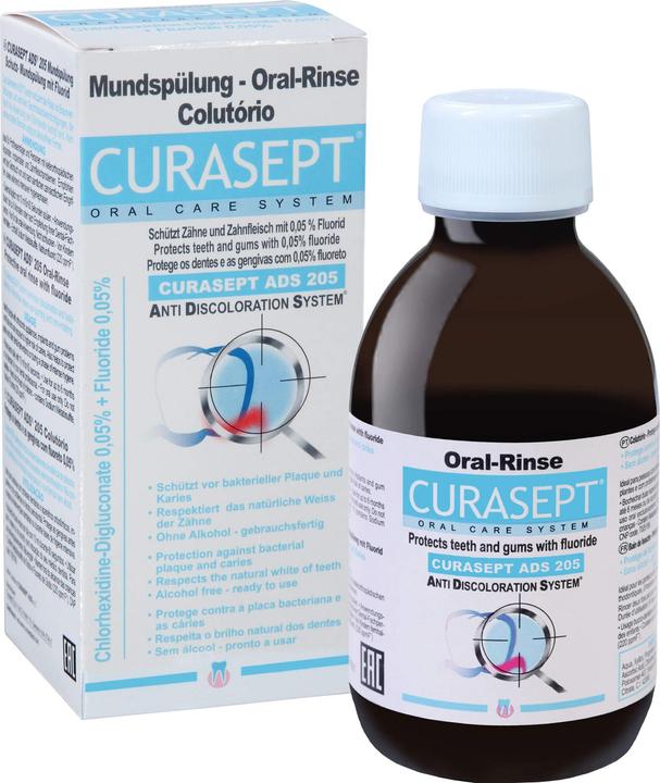 Produktbild Curasept ADS 205 Mouthwash 0.05 % Fl 200 ml (200 ml, Mundspülung)