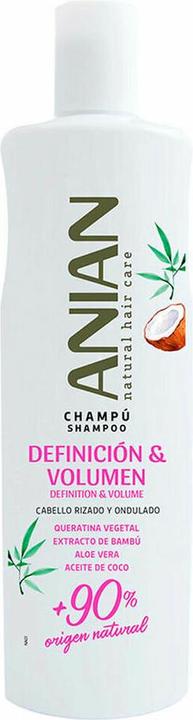 Produktbild Anian Definición y Volumen Champú Vegetal 400ml (400 ml, Flüssiges Shampoo)