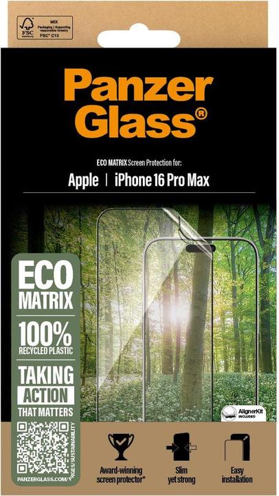 Produktbild PanzerGlass Matrix (1 Stück, Apple iPhone 16 Pro Max)