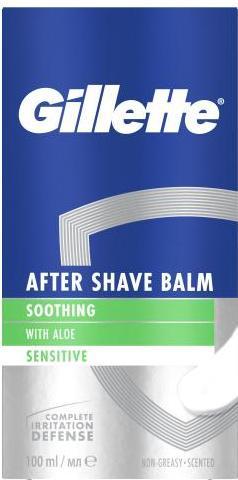 Actual product image Gillette Sensitive (Aftershave balm, 100 ml)