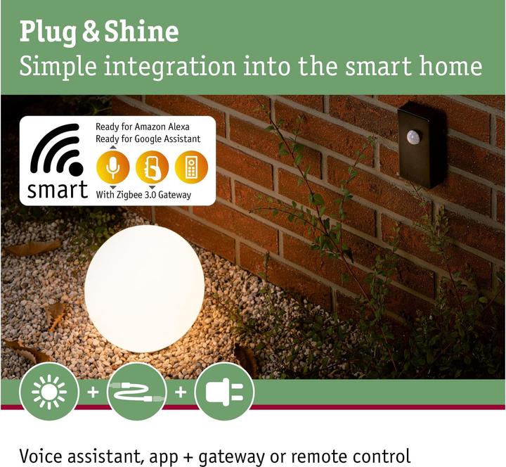 Produktbild Paulmann Outdoor Plug & Shine Twilight Sensor Zigbee (15.15 m)