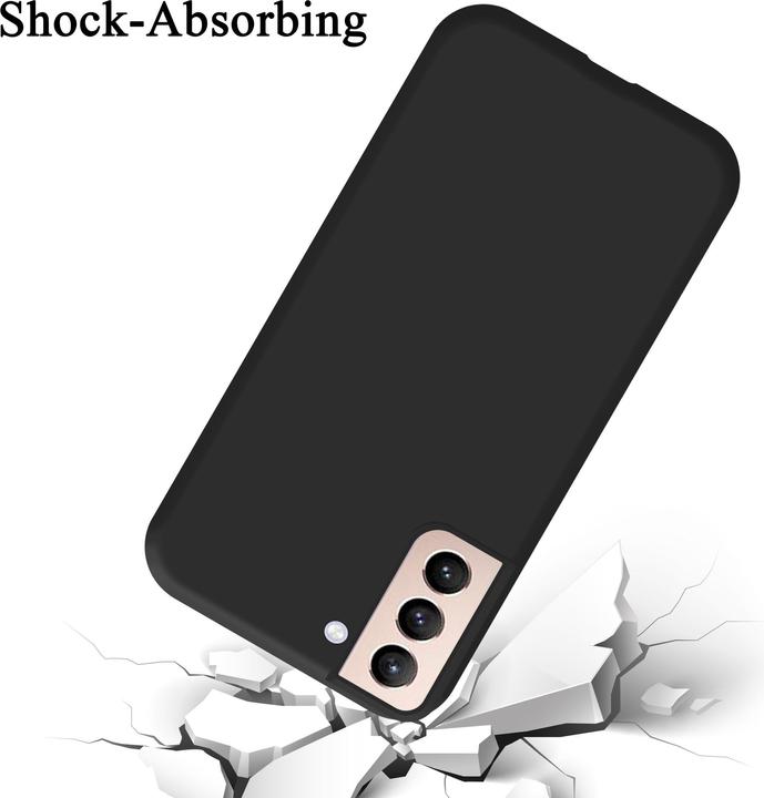 Actual product image Cadorabo TPU Liquid Silicone Case Cover (Samsung Galaxy S21+)