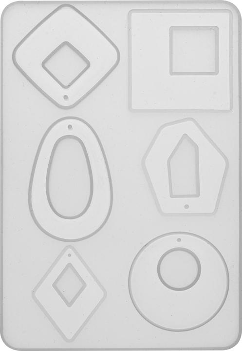 Image du produit Glorex Moule en silicone 14.5 x 10 cm, 6 pièces, ornements