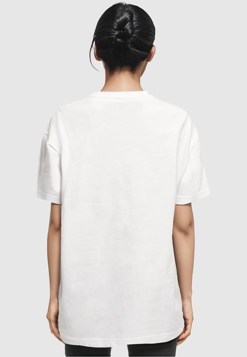 Actual product image Merchcode Ladies Frida Kahlo - Botanic frame Oversized Boyfriend Tee - 118623 (XS)