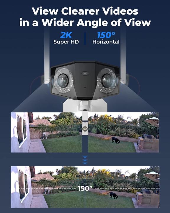 Produktbild Reolink Duo 2 WiFi (4608 x 1728 Pixels, 4608 x 1296 Pixels)