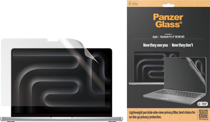 Produktbild PanzerGlass Dual Privacy Screen Protector (2439.42")