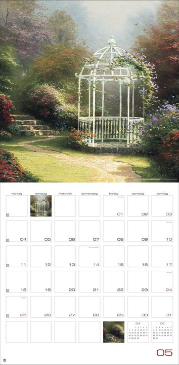 Produktbild Thomas Kinkade: Land of Light Broschurkalender 2026 (29.5 x 30 cm, Harter Einband, Deutsch)