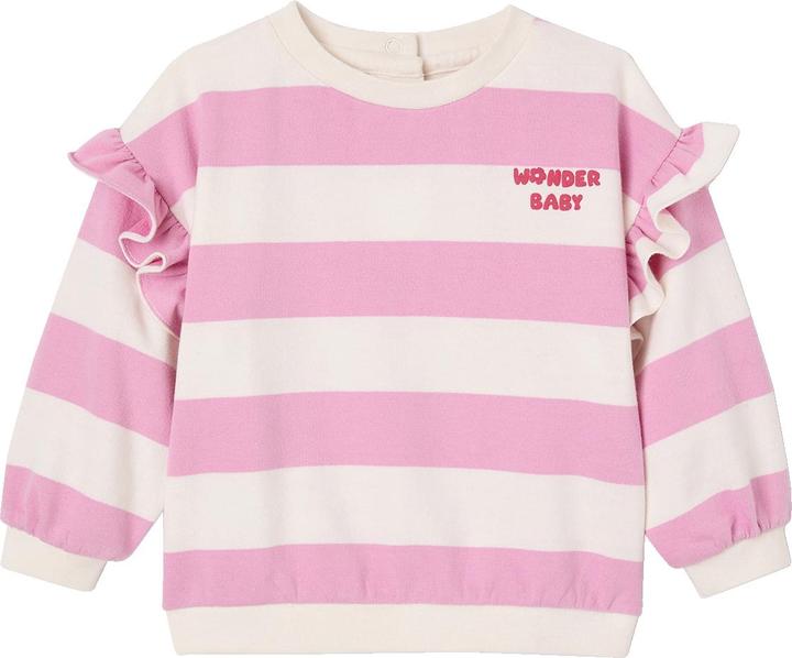 Image du produit Vertbaudet Mädchen Baby Sweatshirt mit Schriftzug und Recycling-Polyester (68)