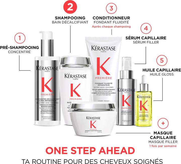 Actual product image Kérastase Première Bain Décalcifiant Réparateur (250 ml, Liquid shampoo)