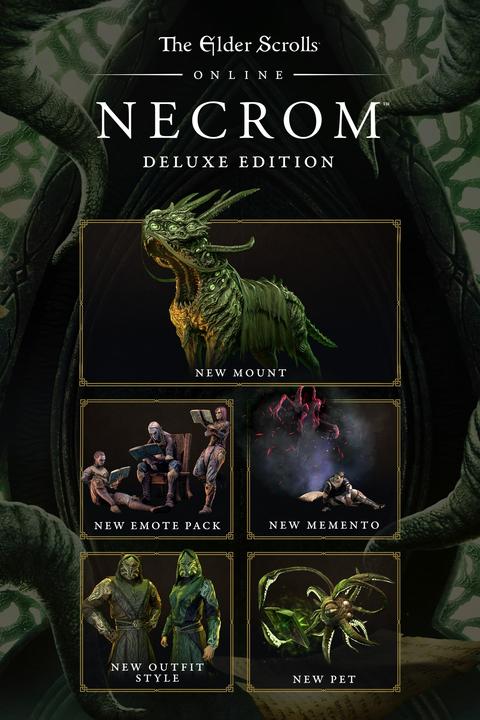 Produktbild Microsoft Xbox The Elder Scrolls Online Deluxe Upgrade Necrom Download Code (Xbox Series X, Xbox Series S)