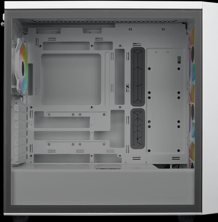 Actual product image Cooler Master MasterBox 600 White (mATX, ITX, ATX, E-ATX)